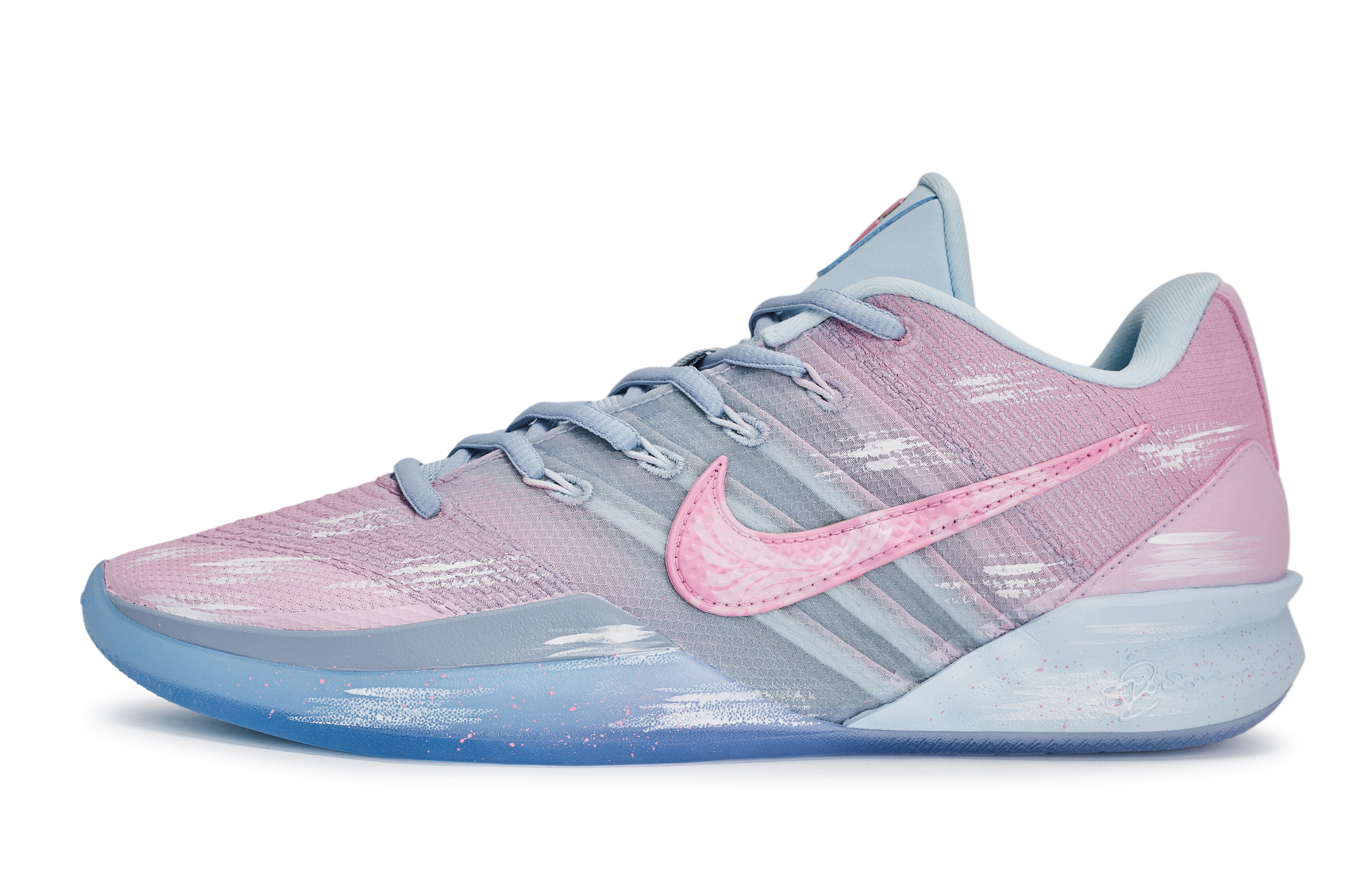 Nike Sabrina 3 811 Manufacturing, Pink Ocean, Special Shoe Box Abrasion Resistant Low top Basketball Shoes Unisex