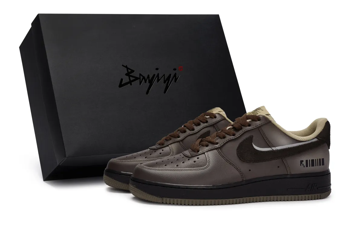 Nike Air Force 1 '07 LV8 811 Manufacturing, Melancholic Urban, Special Shoe Box Slip Resistant Slip Resistant Low top