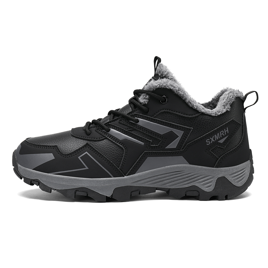 Binary Round Tip Cushioning, Comfortable Versatile, Outdoor Sports, Lightweight Casual, Fleece Lined Thermal Low top