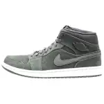Jordan Air Jordan 1 Mid top Vintage Basketball Shoes Men's Green