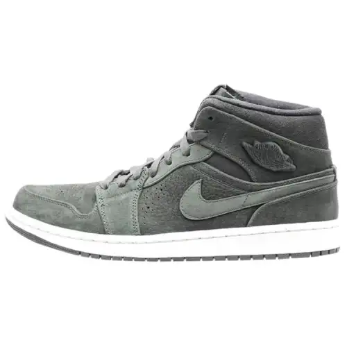 Jordan Air Jordan 1 Mid top Vintage Basketball Shoes Men's Green