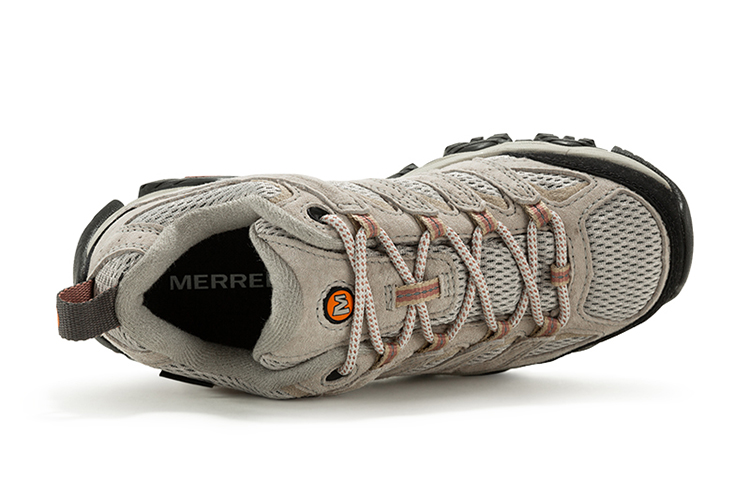 MERRELL MOAB 3 Textile, Leather Cushioning Slip Resistant Abrasion Resistant Waterproof Low top Outdoor Shoes Women’s