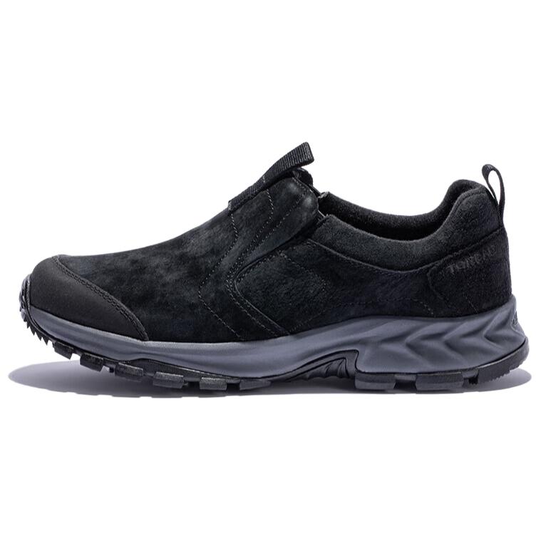 TOREAD Slip Resistant Abrasion Resistant Slip Resistant Abrasion Resistant Low top Hiking Shoes Men’s Black
