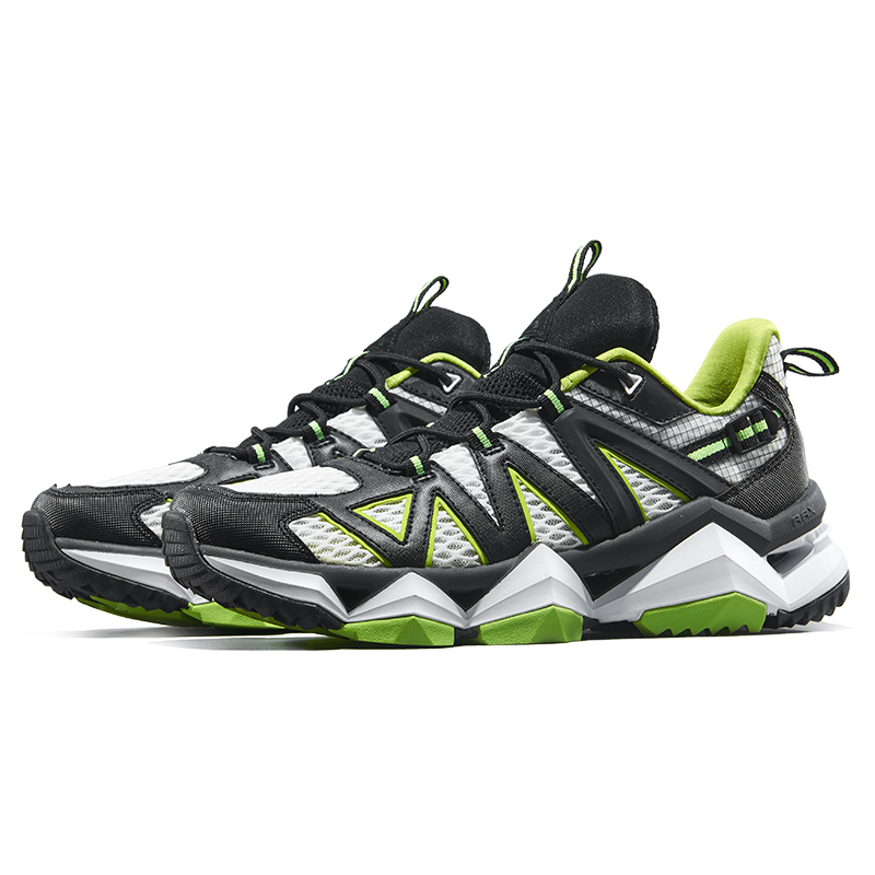 RAX Low top Outdoor Shoes Men’s White Green Black