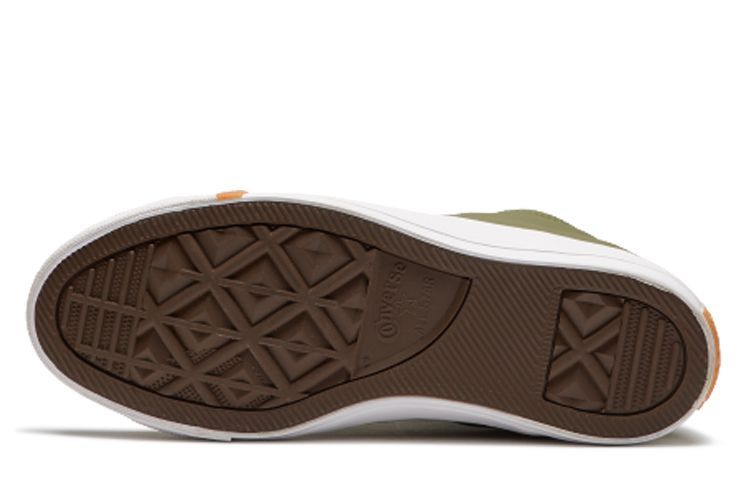 Кеды Converse Chuck Taylor All Star (зелено-белые) — Зелёный / белый — фото 6