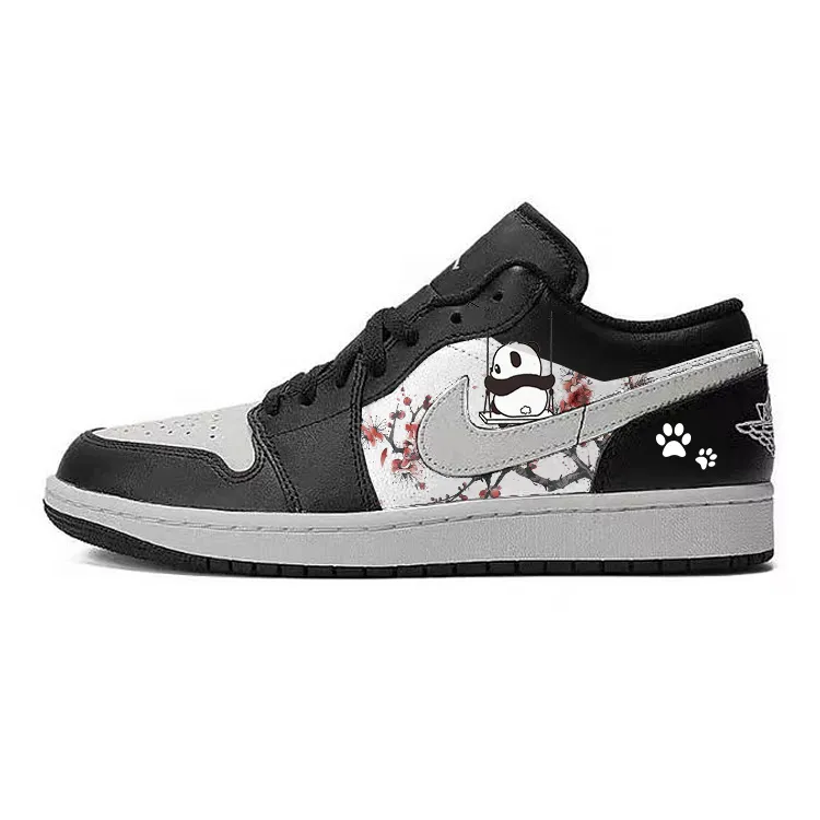 Jordan Air Jordan 1 Vintage Basketball Shoes Unisex Low Top White/Pink