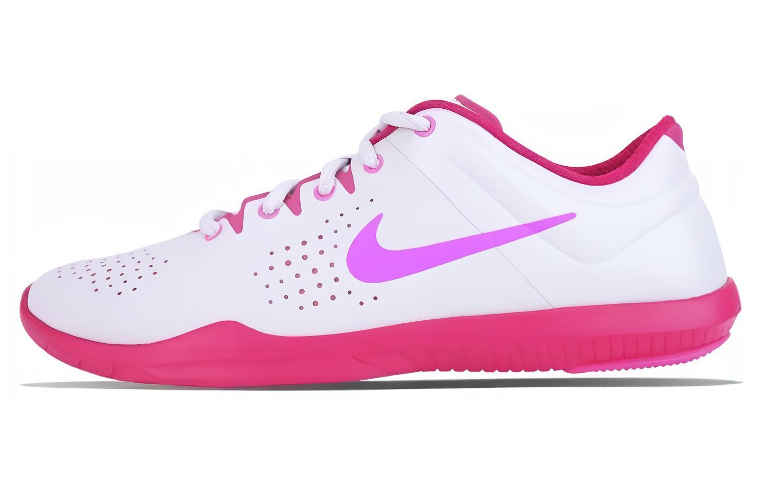 Nike Studio Trainer Cushioning Slip Resistant Abrasion Resistant Breathable Low top Training Shoes Women's White Pink
