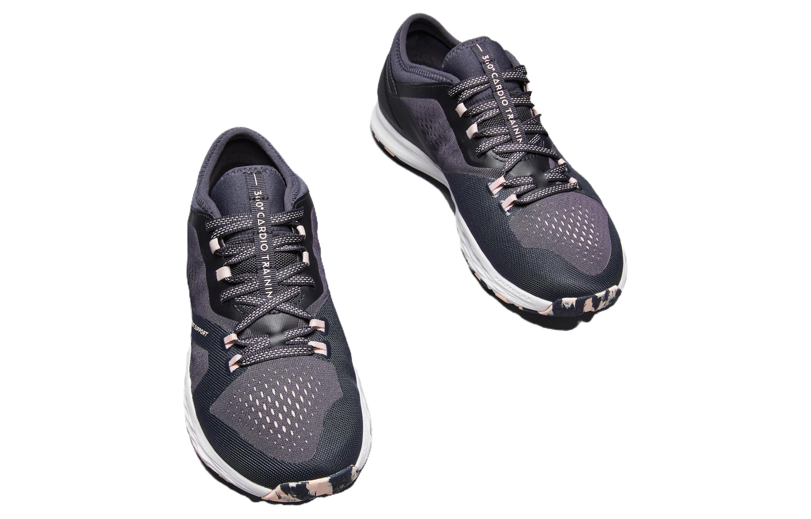 DECATHLON DOMYOS 900 Collection Cushioning Support Cushioning Support Low top Training Shoes Women’s Gray Pink