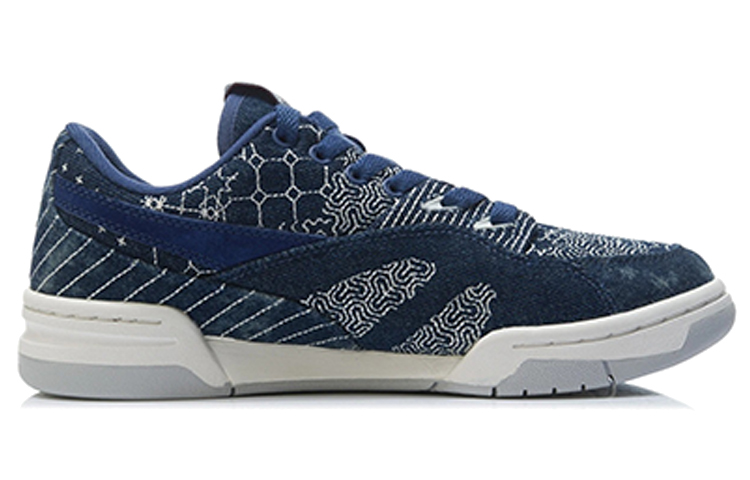 Li Ning 937 Vintage Basketball Shoes Women’s Low Top Sea Salt Blue