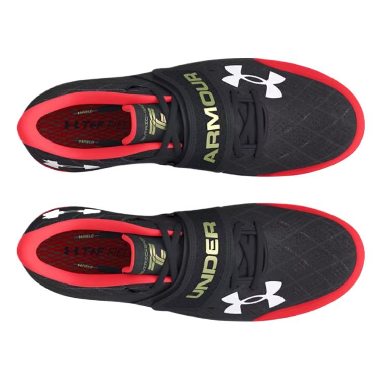 Under Armour Centric Grip Cushioning Slip Resistant Abrasion Resistant Coverage Low top Training Shoes Unisex Black