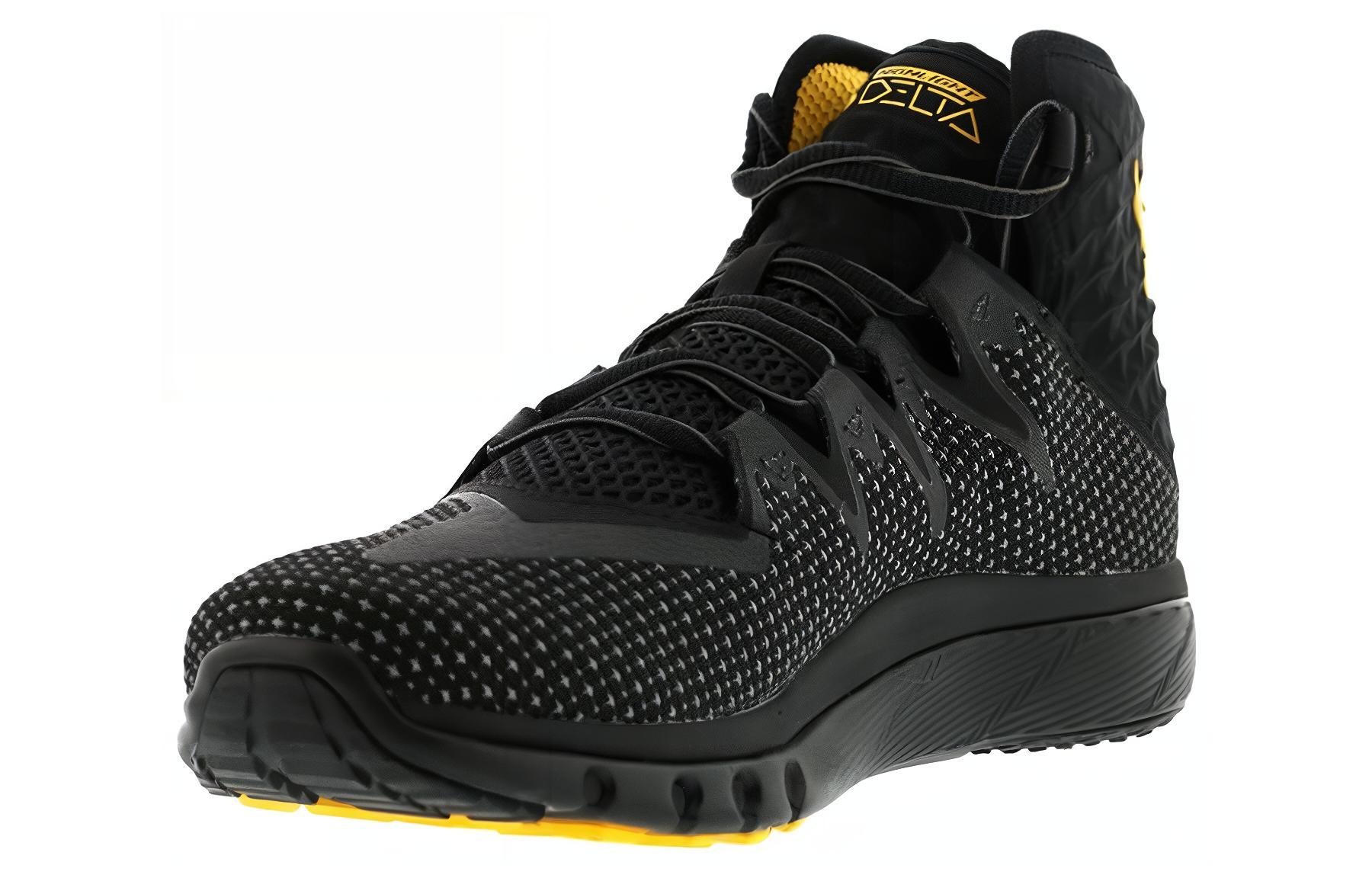Мужские кроссовки Under Armour Under Armour The Rock Delta (черно-желтые) — Чёрный / жёлтый — фото 3