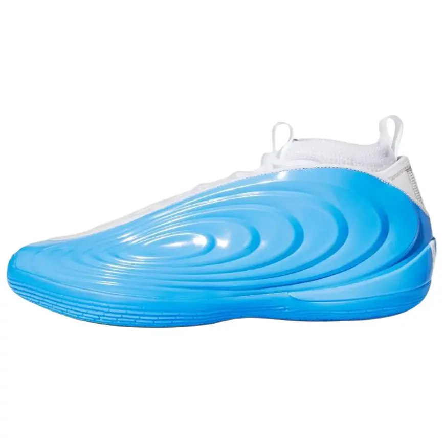 Adidas Harden Vol.10 Abrasion Resistant Rebound Mid top Basketball Shoes Unisex Sapphire Blue