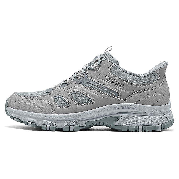 Skechers OUTDOOR MENS Low top Hiking Shoes Men’s Gray
