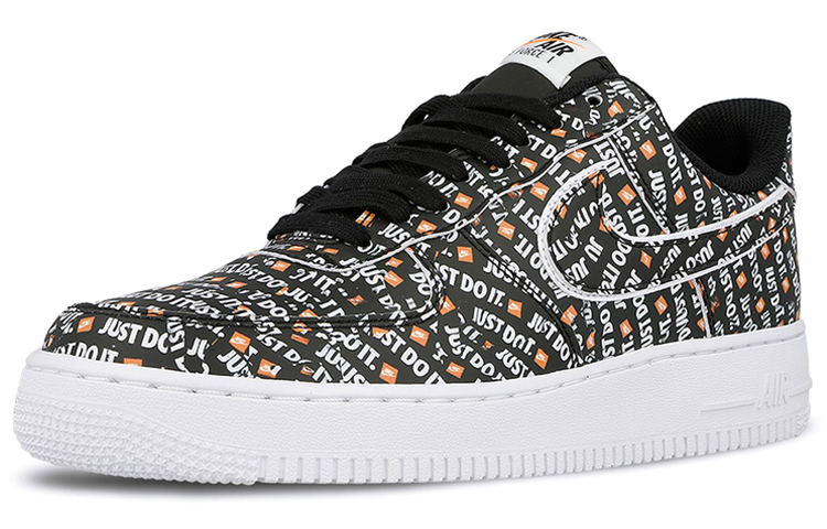 Кеды Nike Air Force 1 07 LV8 JDI (черные) — Чёрный — фото 3