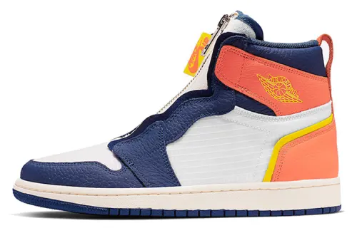 Air Jordan 1 High Zip 'Blue Void Citron' Women's