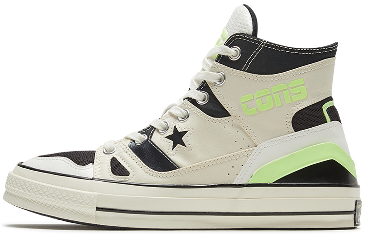 Высокие кеды Converse 1970s Chuck 70 E260 (бежевый / черный) — Бежевый / чёрный — фото 1