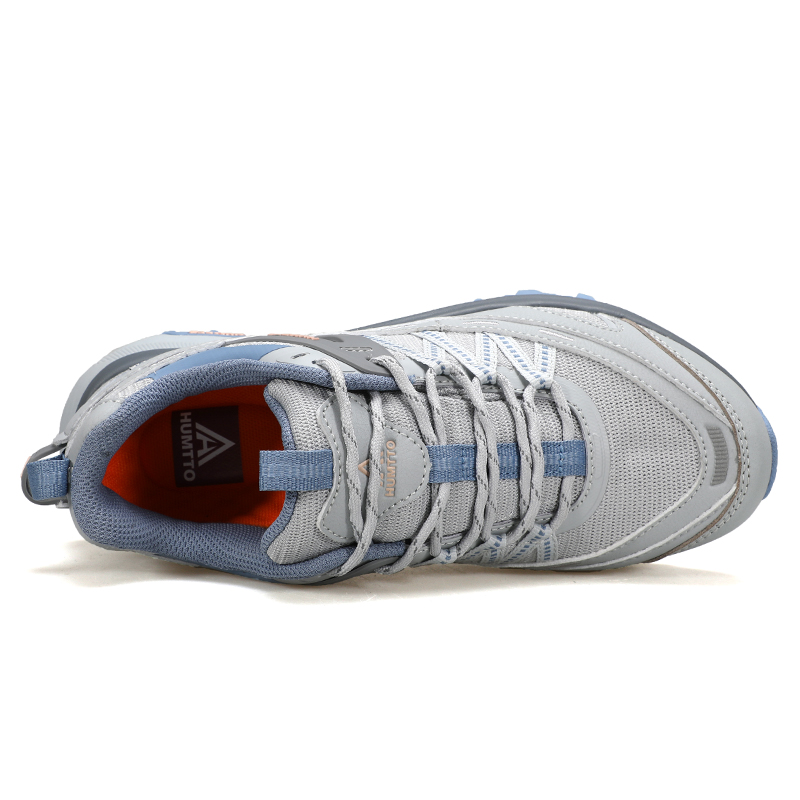 HUMTTO Classic And Versatile Cushioning Slip Resistant Cushioning Slip Resistant Low top Hiking Shoes Women’s Gray