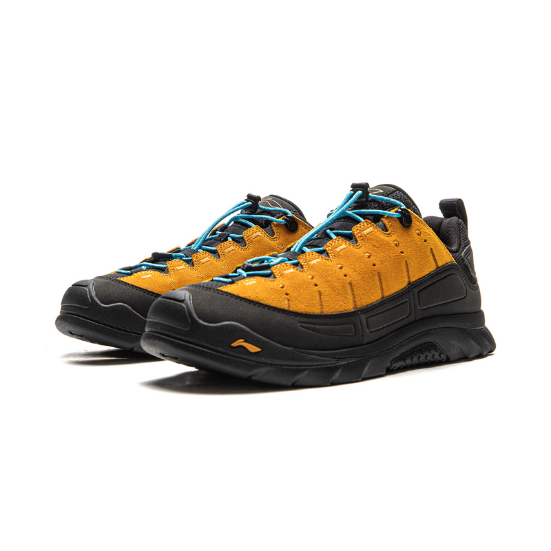 Li Ning Outdoor CF Tracing, Forest Grace SE Low top Hiking Shoes Unisex Umber Black