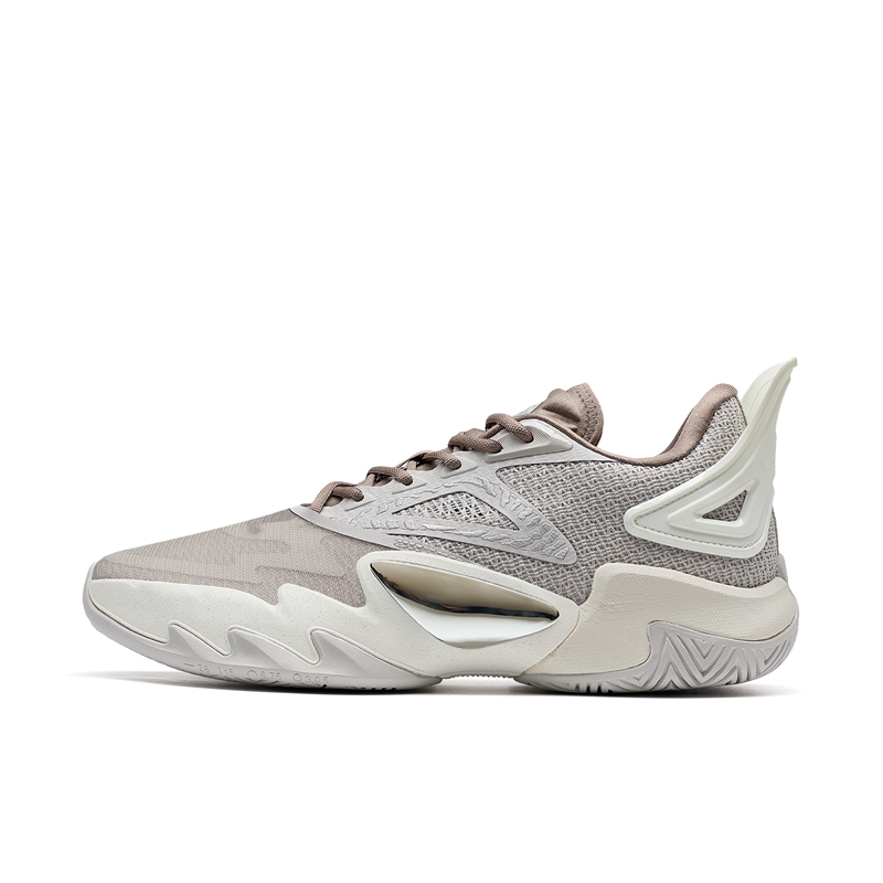 XTEP Inverter 1.3 Cushioning Abrasion Resistant Cushioning, Wear Resistant Low top Basketball Shoes Men’s Sand Autumn