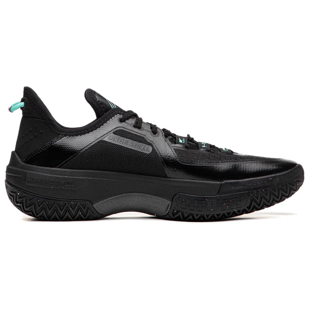 Li Ning Jie Ao Cushioning Slip Resistant Abrasion Resistant Breathable Lightweight Rebound Low top Basketball Shoes