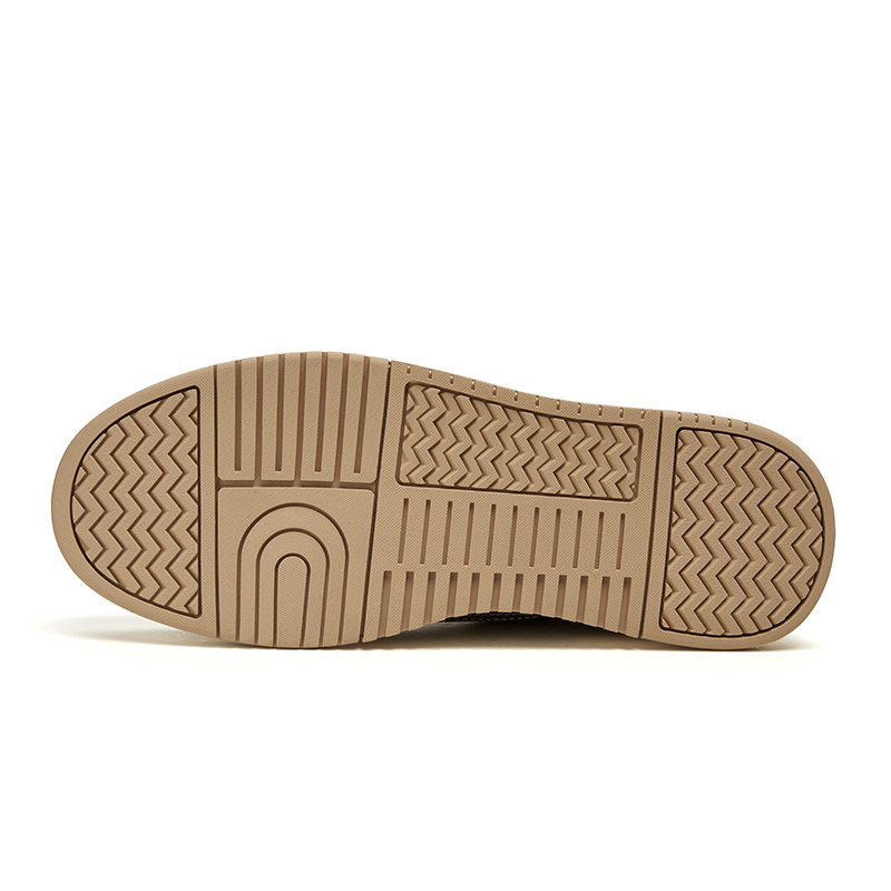 CAMEL Thermal Slip Resistant Low top Skateboard Shoes Men's Khaki