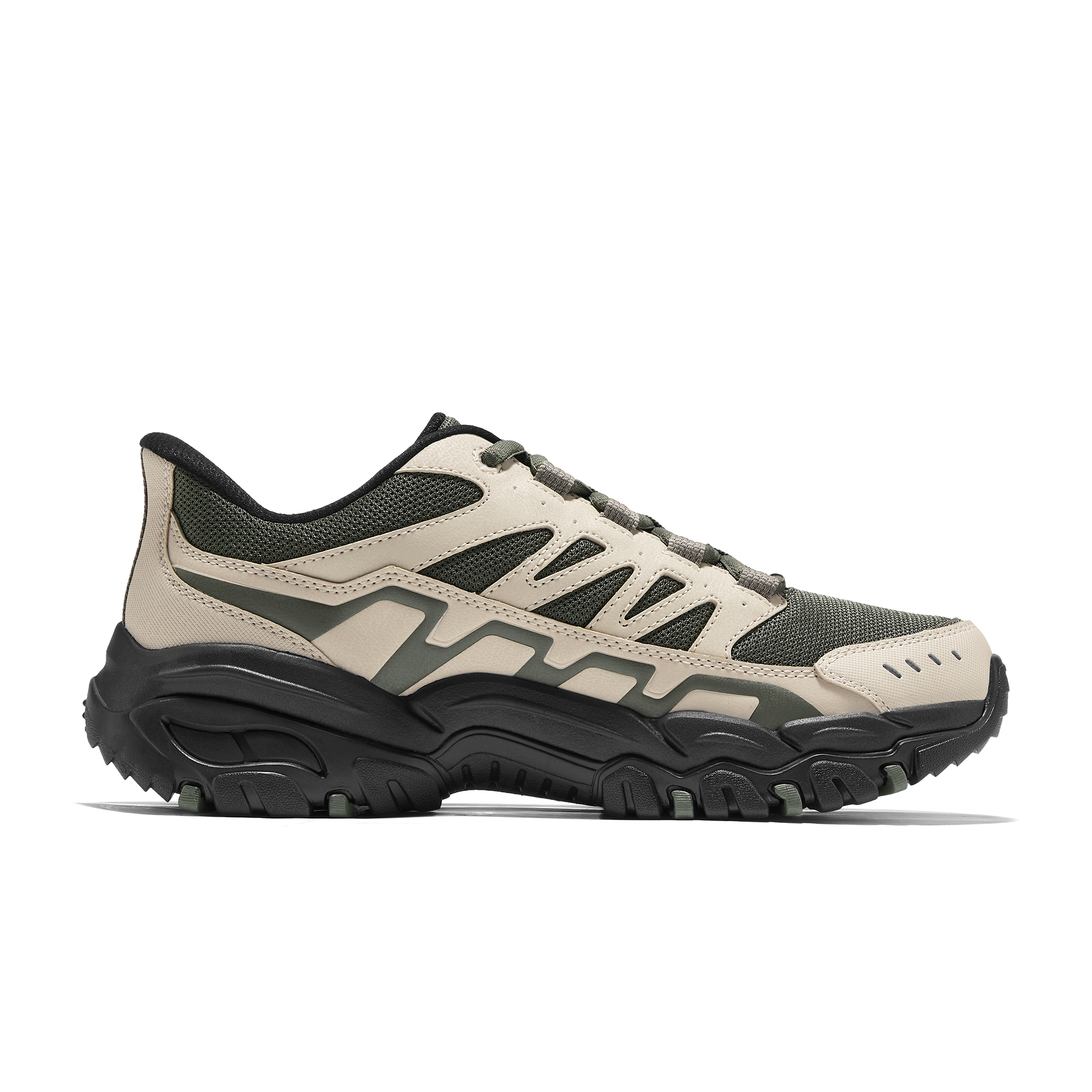 Skechers Abrasion Resistant Low top Hiking Shoes Men’s Taupe