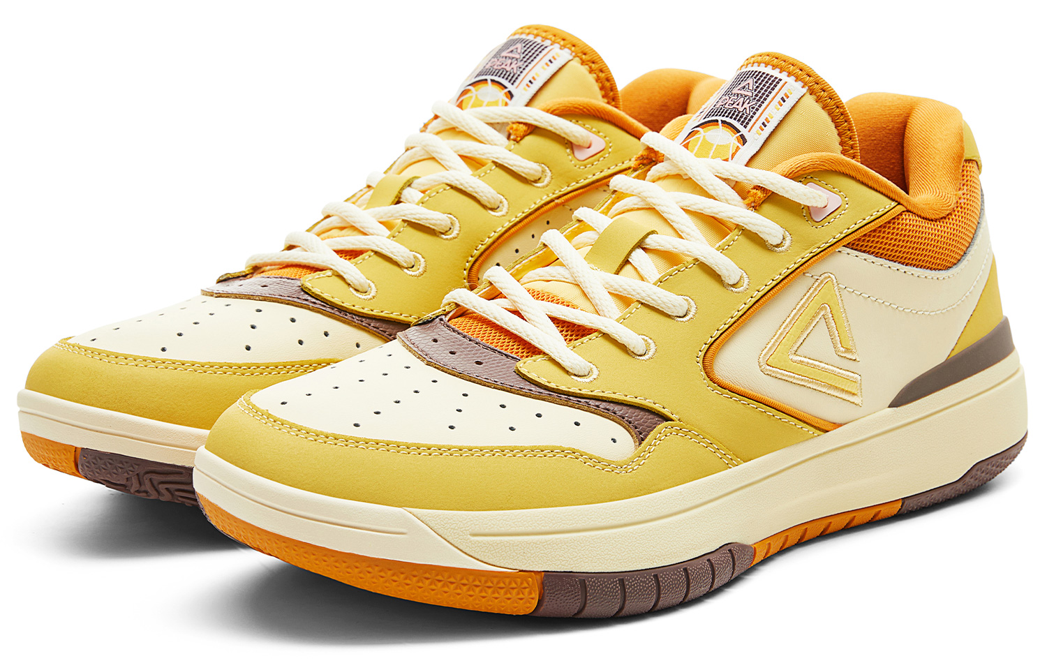 PEAK Taichi 910BB Cushioning Slip Resistant Abrasion Resistant Rebound Low top Vintage Basketball Shoes Men’s
