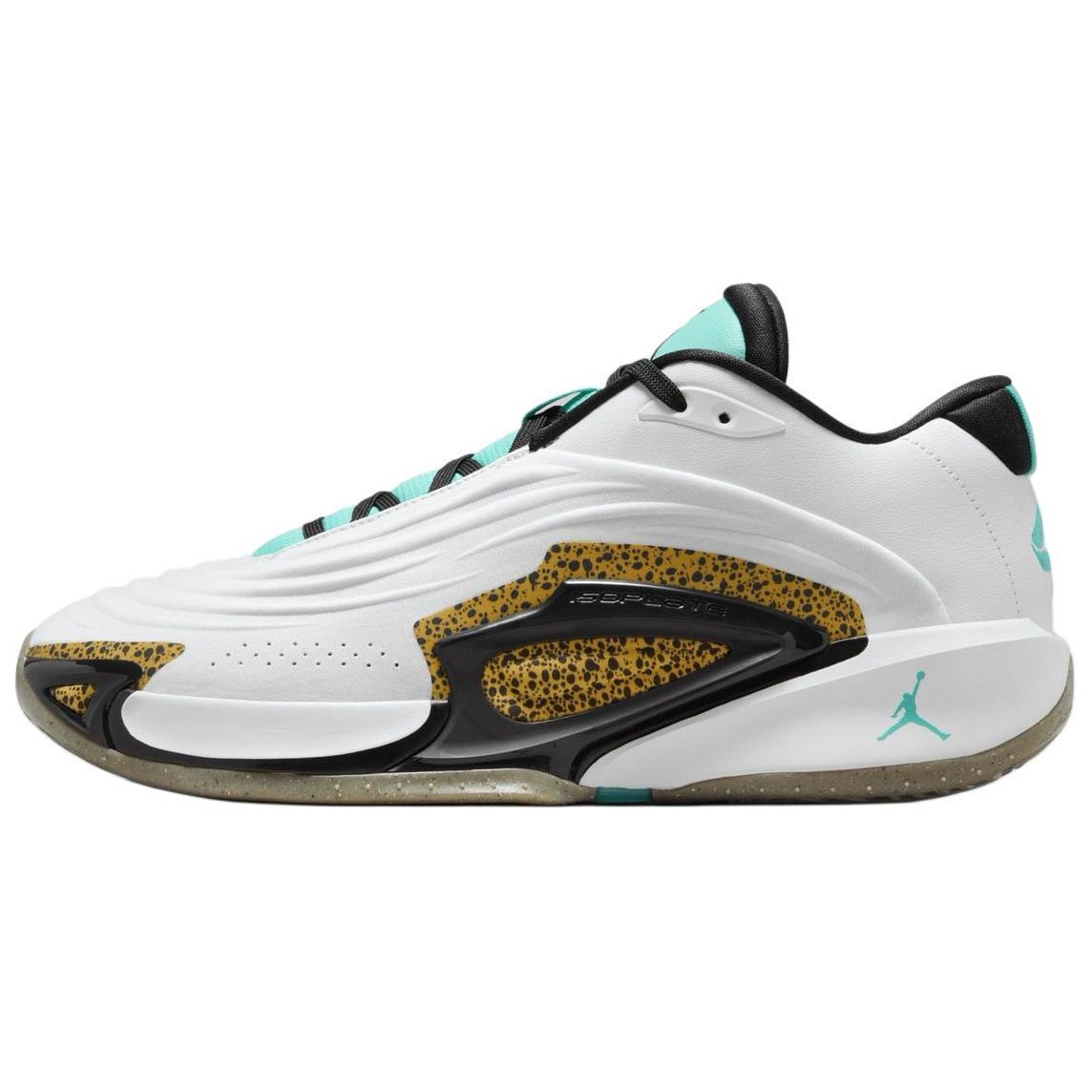 Jordan Luka 3 Slip Resistant Abrasion Resistant Low top Basketball Shoes Unisex White International Version