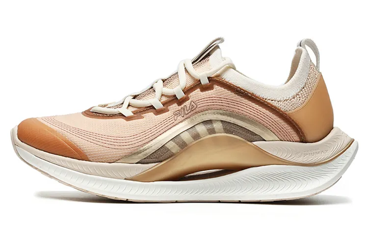 FILA RTM Comfortable Low top Training Shoes Women's Amber Powder