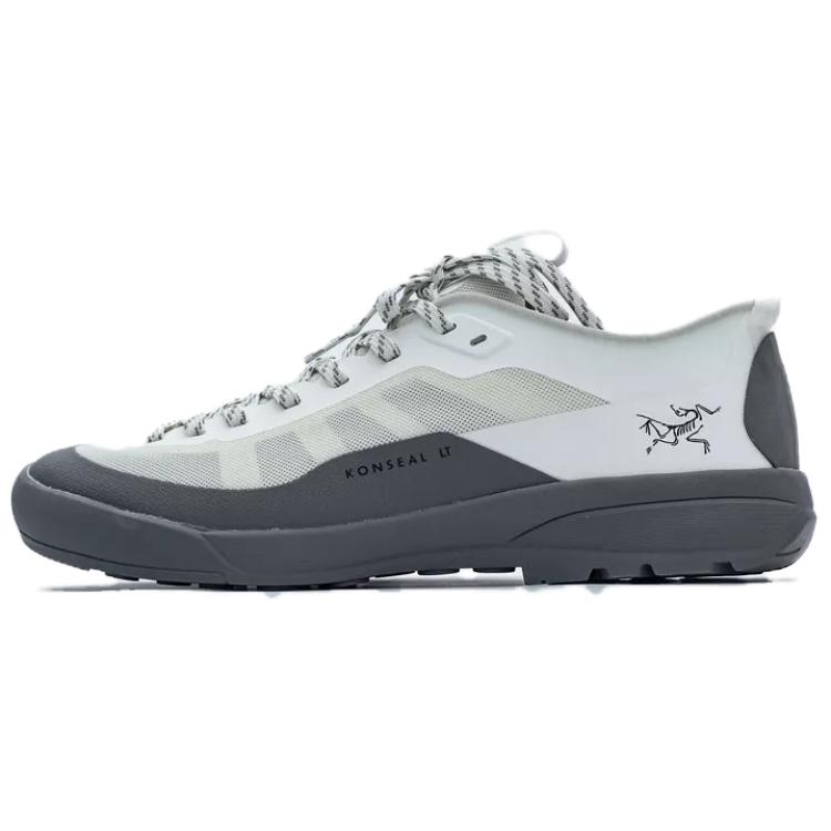 Arcteryx Arc'teryx Konseal Lt round toe comfortable non-slip wear-resistant low-cut hiking shoes men's white gray