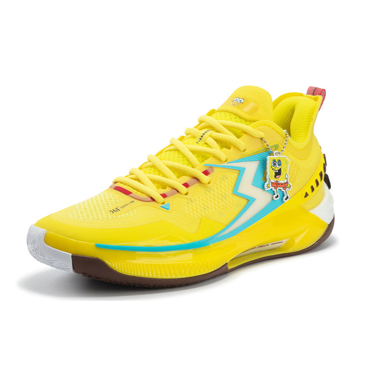 361° BIG3 5.0 Quick Pro SpongeBob Game Ready Cushioning Slip Resistant Abrasion Resistant Breathable Low top