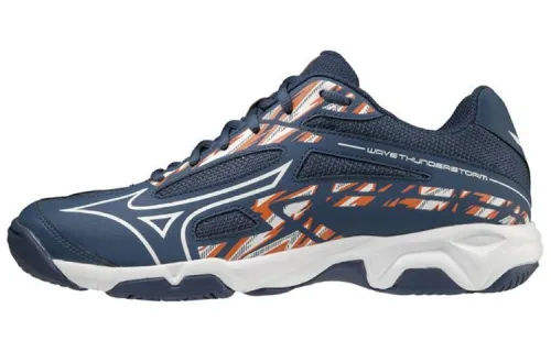 Mizuno Wave Thunderstorm 'Blue Orange'