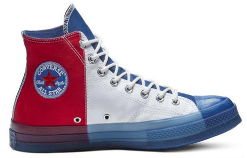 Кеды Converse Chuck Taylor All Star 1970s (красно-бело-синие) — Красный / белый / синий — фото 2