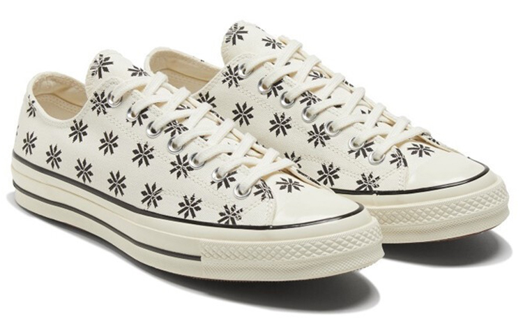 Кеды Converse 1970s Chuck Taylor All Star (бело-черные) — фото 3