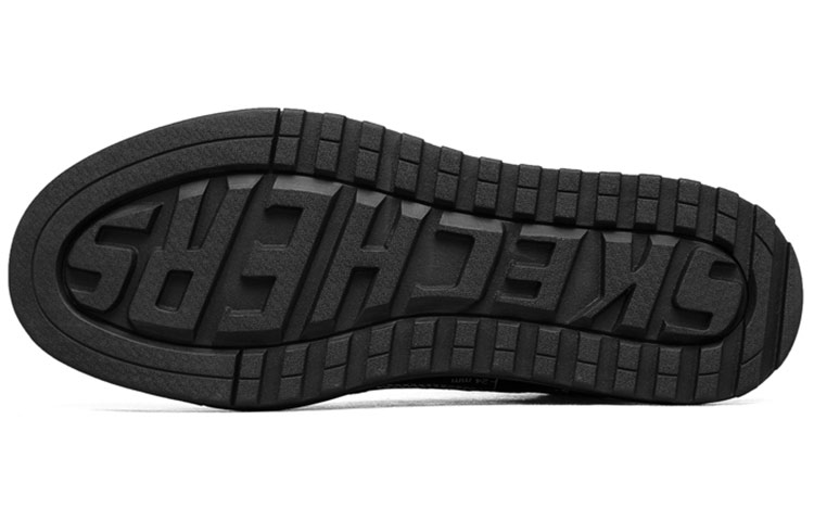 Мужские кеды Skechers Reclass (черный) — фото 5