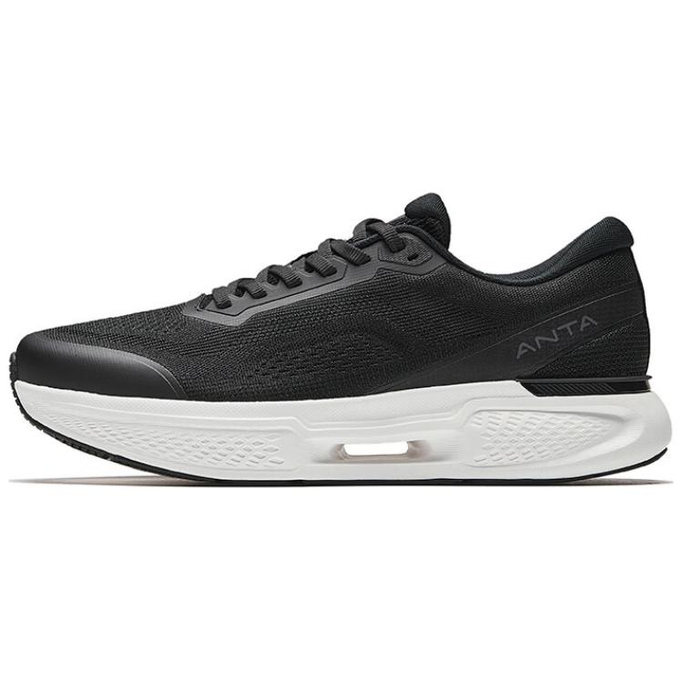 Anta Divine Run 11 Slip Resistant And Breathable Low top Training Shoes Men’s Black