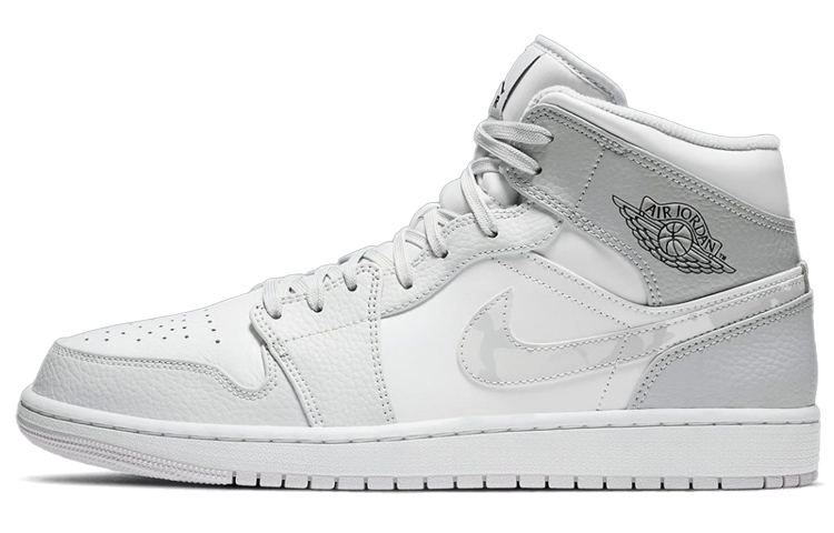 Air Jordan 1 Mid ‘Swoosh Logo Grey Camo’