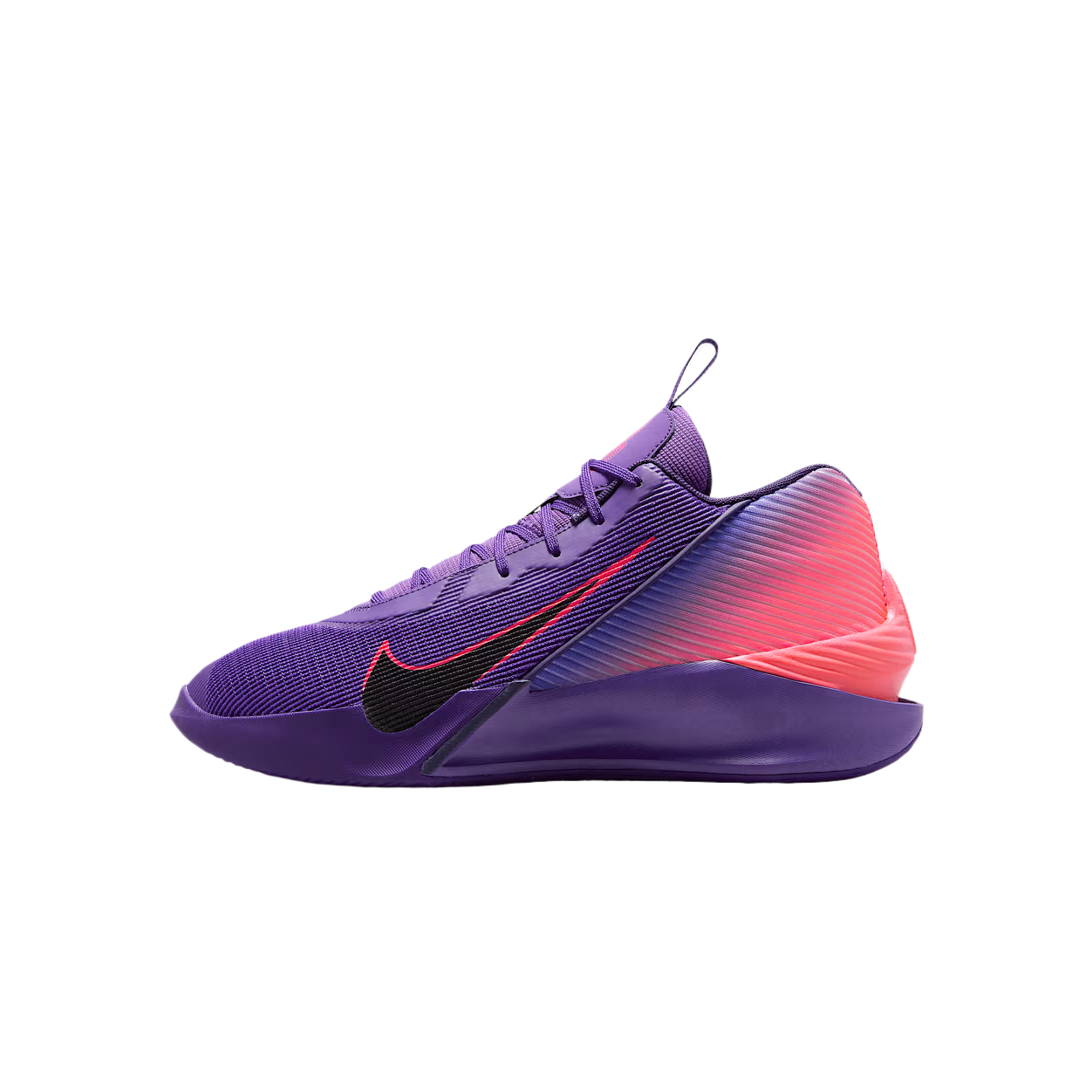 Nike G.T. Jump Academy Abrasion Resistant Breathable Mid top Basketball Shoes Unisex Purple