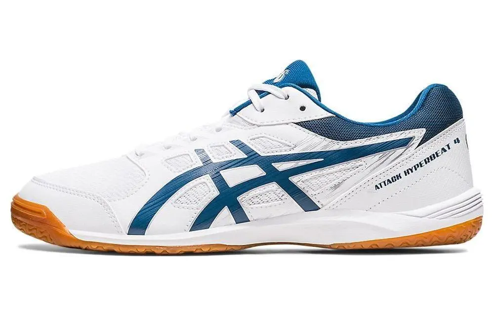 ASICS Attack Hyperbeat 4 Low top Training Shoes Unisex White Blue