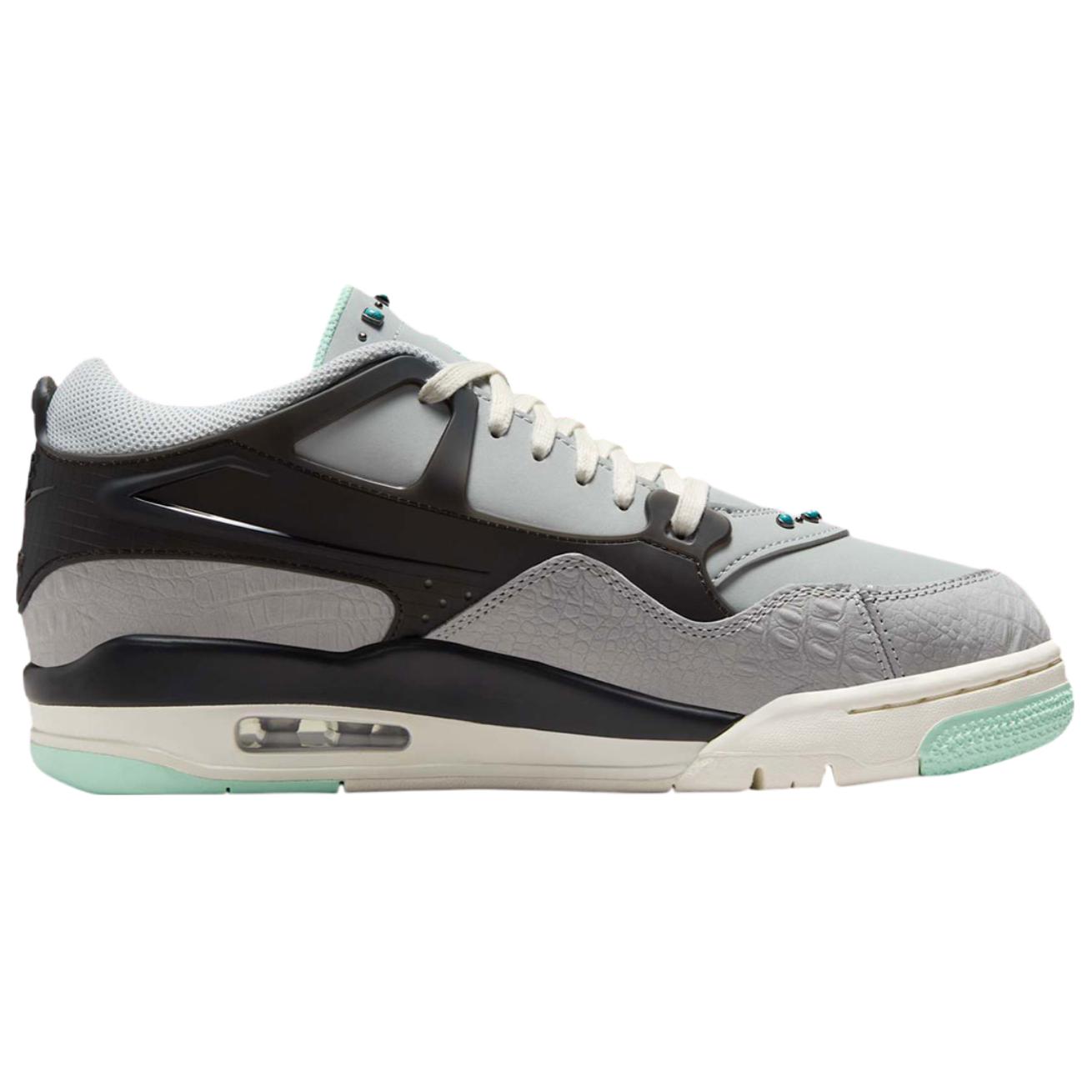 Jordan Air Jordan 4 Low top Vintage Basketball Shoes Men’s Gray Black