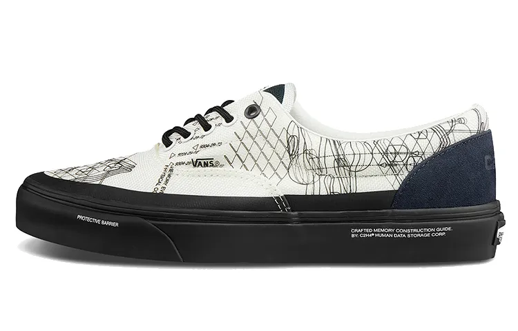 Vans x C2H4 Abrasion Resistant Lightweight Low top Skateboard Shoes Unisex White