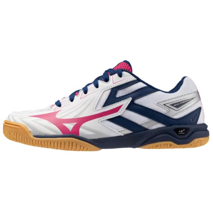 Wave Kaiserburg 8 Wmns Mizuno Wide ‘White Navy Pink’ Women’s