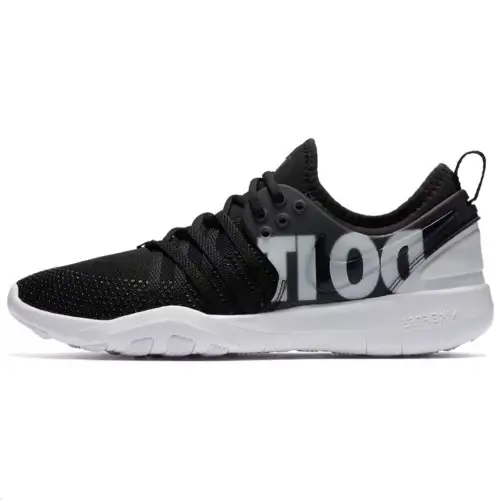 Nike Free Tr 7 Premium Just Do It Black White Women's