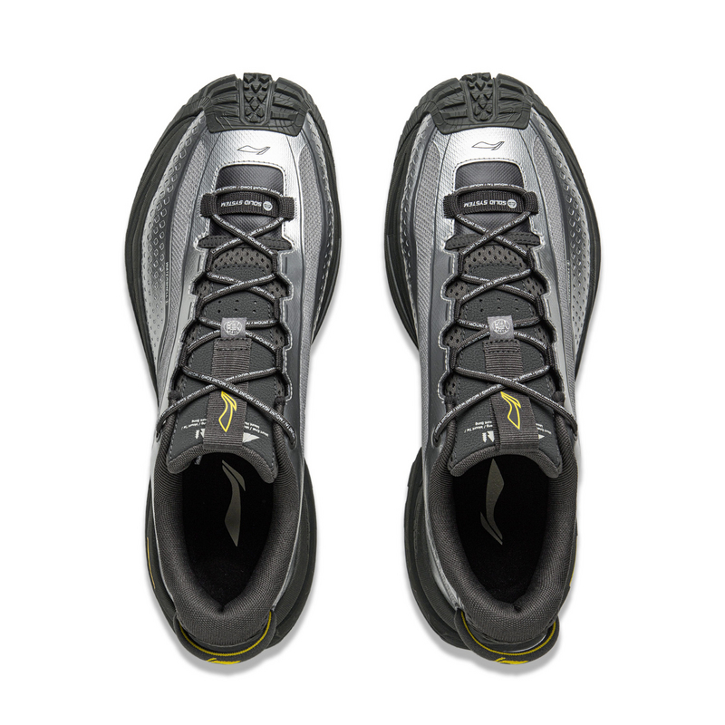 Li Ning Outdoor CF Tracing Low top Outdoor Hiking Shoes Unisex Silver
