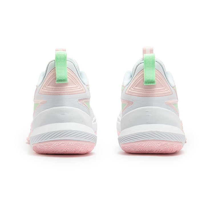 361° Mesh Slip Resistant, Abrasion Resistant, Breathable, Lightweight Low top Basketball Shoes Men’s Heart Pink