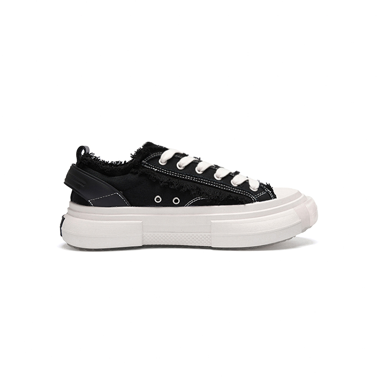 SMILEREPUBLIC INCEPTION 70S LOWS.SP Low top Canvas Shoes Unisex Black