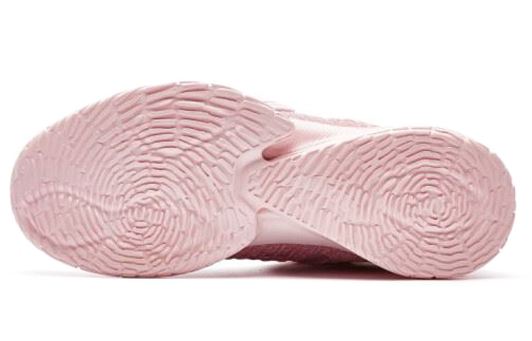 Anta KT3 Rebound Abrasion Resistant Coverage Cushioning Slip Resistant High top Basketball Shoes Men’s Pink
