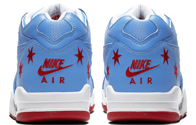 Кроссовки Nike Air Flight 89 chicago Air (синийкрасный) — фото 4