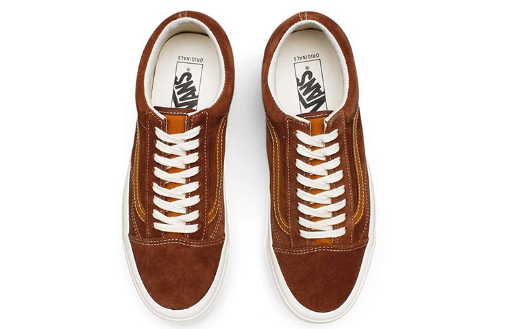 Кеды Vans Old Skool (коричневые) — фото 4