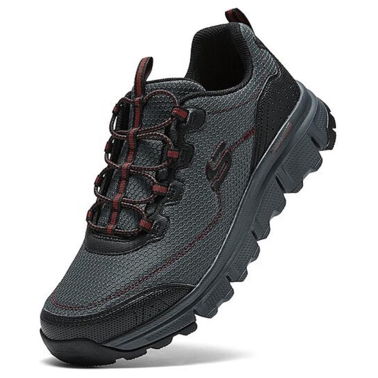 Skechers Summits At Wear resistant And Lightweight Low top Hiking Shoes Men’s Charcoal Black